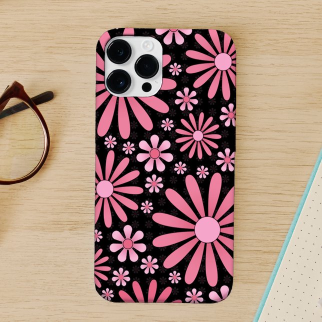Capa de telefone Pink Flower Power (Criador carregado)