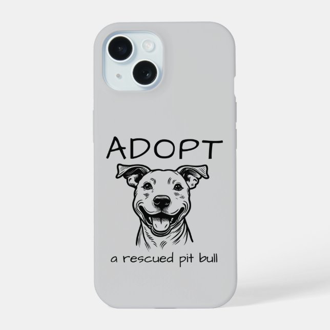 Capa de telefone Pit Bull Advocacy (Verso)