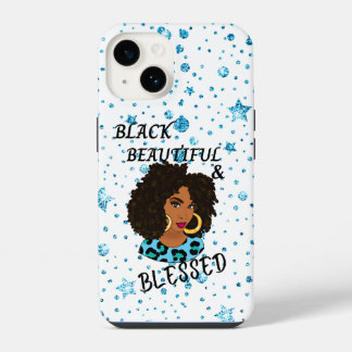 CAPA DE TELEFONE PRETA LINDA & ABENÇOADA