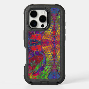 Capa de telefone Psicodélica Neon com bolhas!