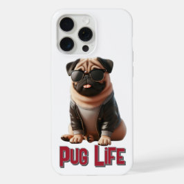 Capa de Telefone Pug Life