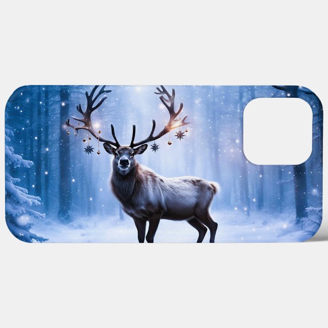 Capa de telefone Rena no Bosque Mágico (Verso (horizontal))