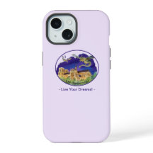 Capa de telefone resistente Gargoyle Notre Dame -