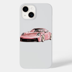 capa de telefone rosa