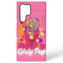 Capa de telefone seis capa de álbum pop feminino