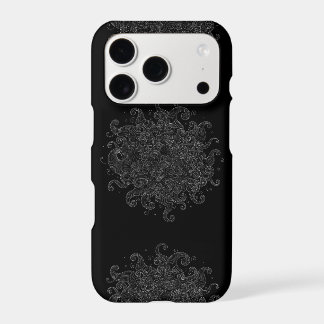 Capa de telefone sem costura com ondas abstratas e