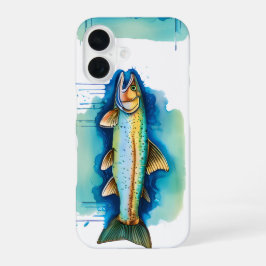 Capa de telefone - Série Watercolor: Trout/Salm