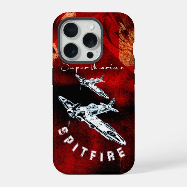 Capa de telefone Supermaria Spitfire (Verso)