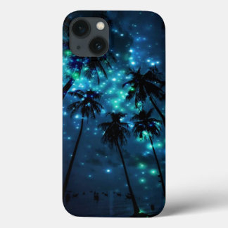 Capa de telefone Teal Tropical Paradise iPhone 8/7