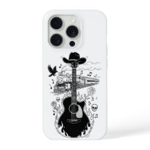 Capa de telefone tema Johnny Cash