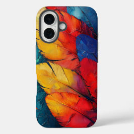 Capa de telefone Tropical de Penas de Macaw