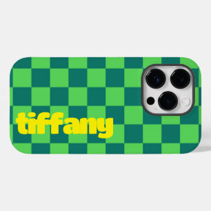 Capa de telefone Verde Azul Verificada