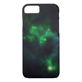 Capa de telefone verde da nebulosa
