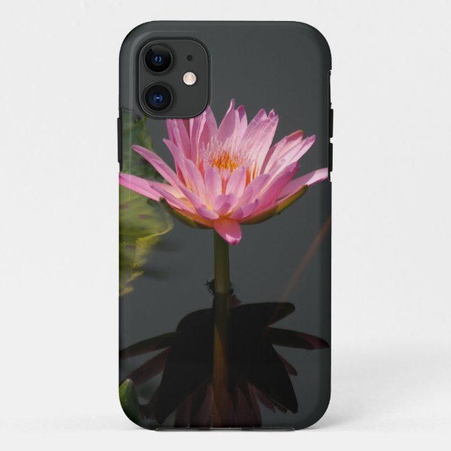 Capa de telefone Waterlily Rosa (Verso)