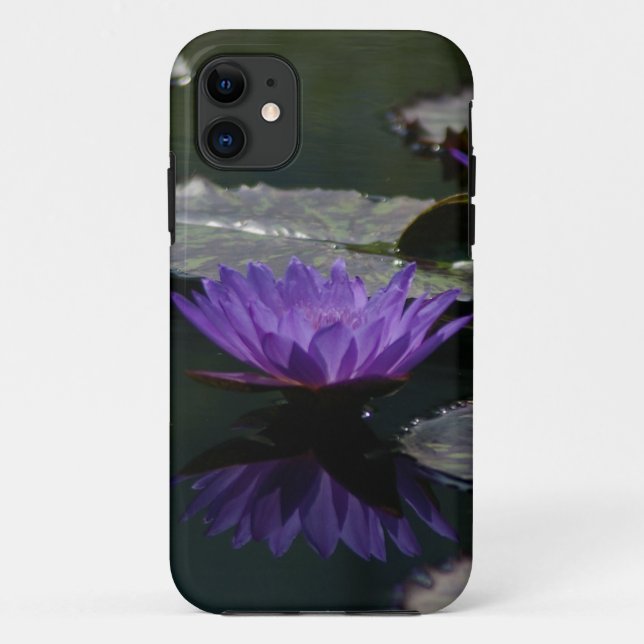 Capa de telefone Waterlily Roxo (Verso)