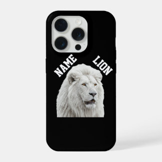 Capa de telefone White Lion