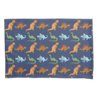 Capa de Travesseiro de Dinossauro Fofa - Combina c