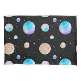 Capa de Travesseiro Linha Galáxia de Tinta