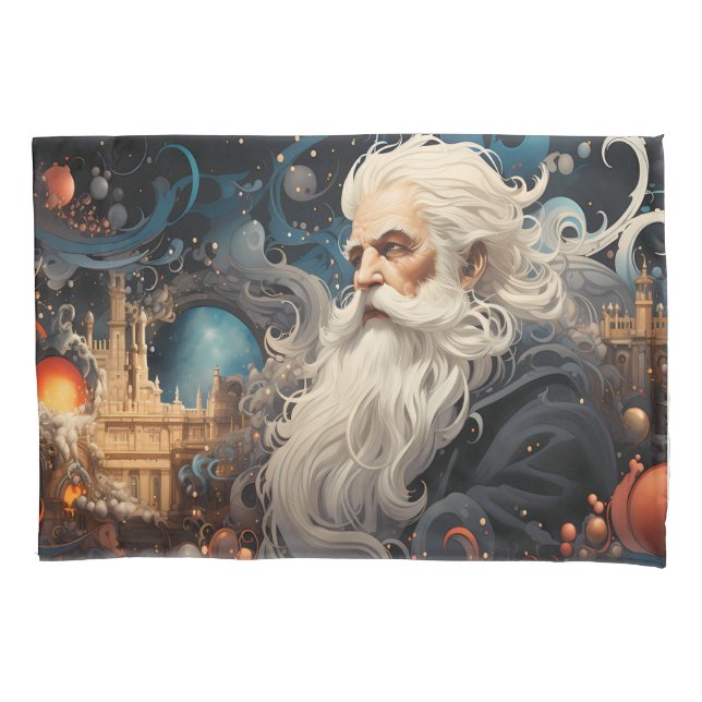 Capa de Travesseiro(Pillow Blanket)Sonho com Noel (Frente)