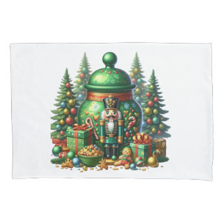 Capa de Travesseiro(Pillow Cover)Quebra-Nozes