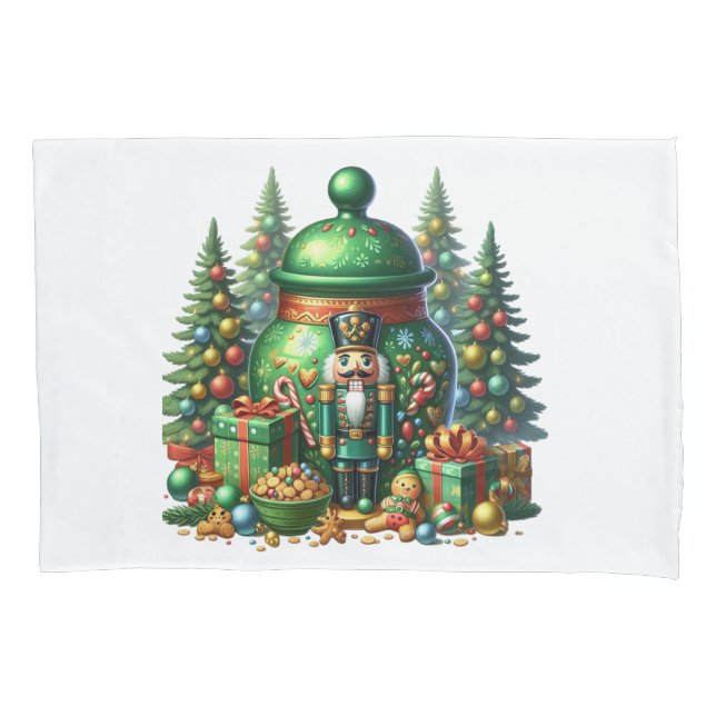 Capa de Travesseiro(Pillow Cover)Quebra-Nozes (Frente)