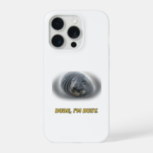Capa engraçada para iPhone 15 Pro do Cara Foca Ocu