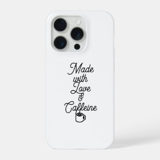 Capa engraçada para iPhone 15 Pro - Feita com Amor