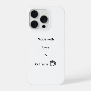 Capa engraçada para iPhone 15 Pro - Feita com Amor