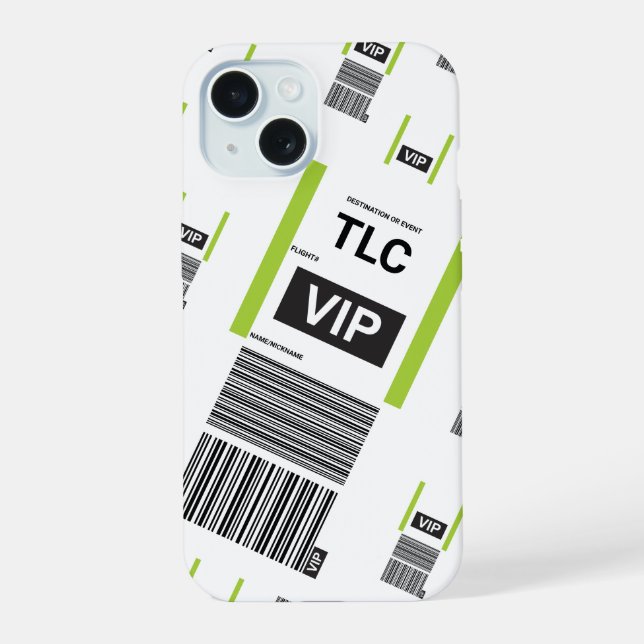CAPA FINA PARA iPHONE 15 DE VIAGEM VIP (Verso)