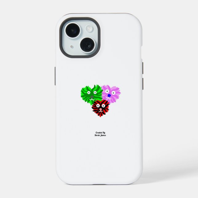 Capa Heart Fuzzies para Apple iPhone 15 (Verso)