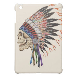 Capa iPad Mini Mini caso do iPad indiano do crânio