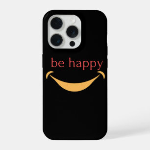 Capa iphone 15 pro feliz estética design sorriso