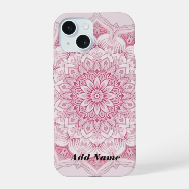 Capa Mandala Rosa Arabesco (Verso)