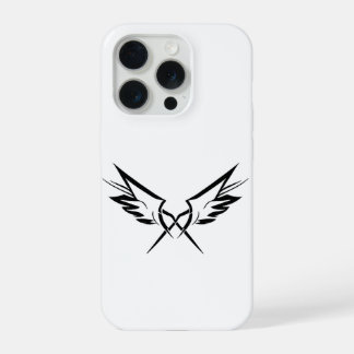 Capa Minimal Tribal Wings para iPhone 15 Pro