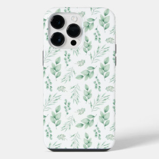 Capa padrão de folhas verdes para iPhone 11 Pro Ma