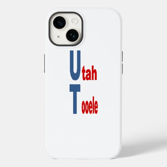 Capa para Apple iPhone 14 TURISMO DE UTAH (Verso)