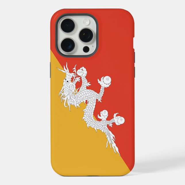 Capa para Apple iPhone 15 Pro Max, bandeira do But (Verso)