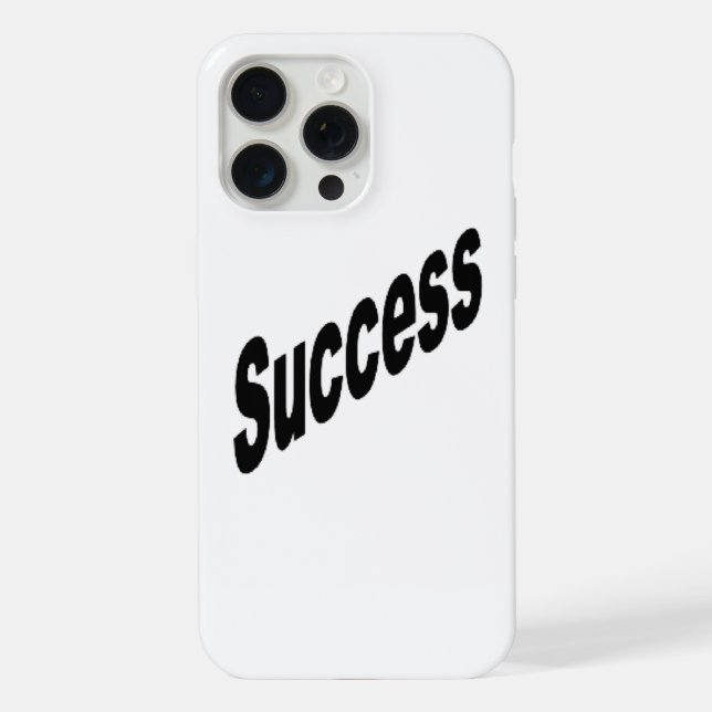 Capa para Apple iPhone 15 Pro Max  SUCESSO (Verso)