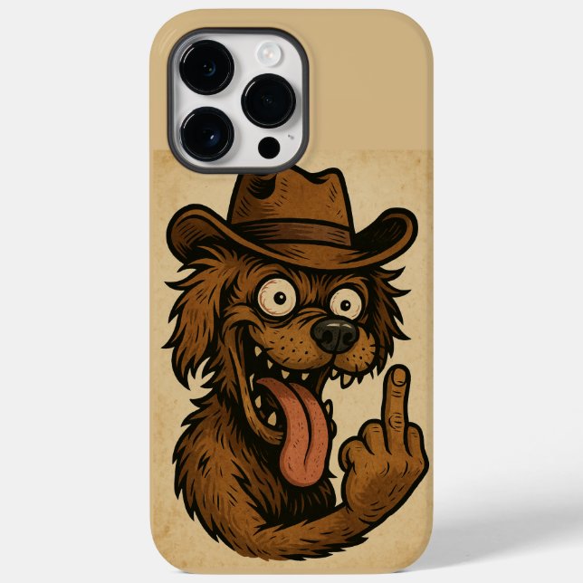 CAPA PARA CELULAR CACHORRO LOUCO (Verso)