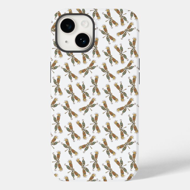 Capa para Celular iphone Presente de Libélula (Verso)