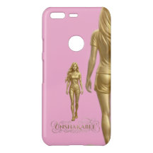 Capa Google Pixel Inabalável Soraya: Dourado sobre