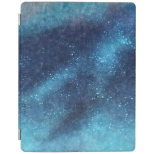Capa Smart Para iPad Abstrato de Sparkle da Galáxia Azul