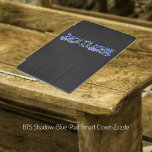 Capa Para iPad Air Azul-sombra BTS<br><div class="desc">Este texto gráfico,  criado,  um tema educacional familiar,  é exibido em um,  bidimensional,  animado por sombra,  em um design urbano azul-claro.</div>