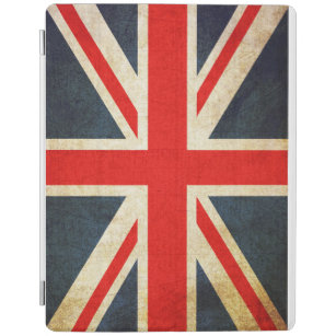 Capa Smart Para iPad BANDEIRA de Union Jack Reino Unido do Grunge do