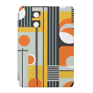 Capa Para iPad Mini Bauhaus Geométrico Design 01 Perfeito Para