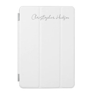 Capa Para iPad Mini Caligrafia criativa simples criativa em branco pro