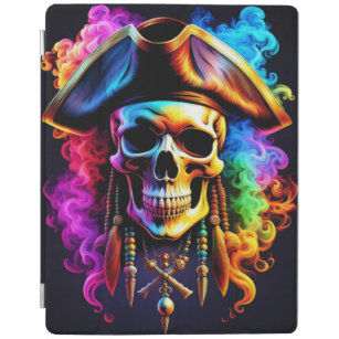 Capa Smart Para iPad Caveira Pirata