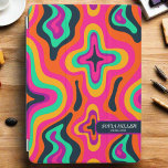 Capa Para iPad Air Cotovelo Personalizado Coloful Retroativo Abstrato<br><div class="desc">Apresentando nossa cobertura de ar Abstrato iPad do Rainbow Boho Retro Colorida Moderna Groovy - um acessório na moda e vibrante para proteger e personalizar seu dispositivo. Projetado com um padrão de abstrato do arco-íris retrô brilhante e colorido, este cobrir iPad Air adiciona um toque de criatividade e individualidade ao...</div>