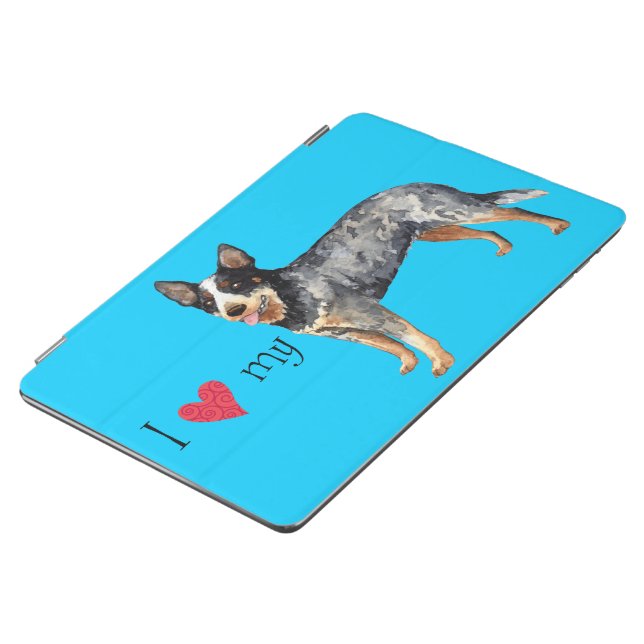 Capa Para iPad Air Eu amo meu velho cão-pastor inglês