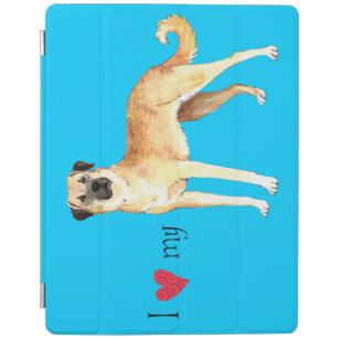 Capa Para iPad Air Eu amo meu velho cão-pastor inglês